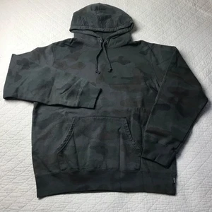 Supreme Overdyed Hooded Sweatshirt Herren Gr. M Black Painted Camo SS20 - Bild 1 von 9