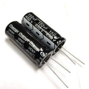 10pcs 150uF 450V 150MFD 450Volt 18*40mm Electrolytic Capacitor - Picture 1 of 2