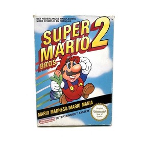 Super Mario Bros 2 Nintendo NES COMPLET FAH PAL B CIB