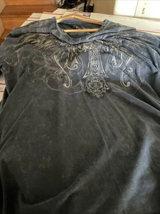 vintage affliction shirt 3 XL Black Shirt - Picture 1 of 2