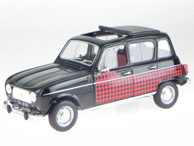 Renault 4 R4 Parisienne 1964 schwarz rot Modellauto 185242 Norev 1:18 - Bild 1 von 4