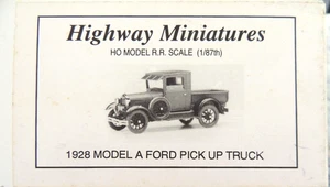 HO SCALE JORDAN HIGHWAY MINIATURES #360-240  1928 FORD MODEL A PICKUP - Picture 1 of 1