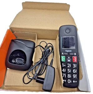 Gigaset E290HX - DECT-Mobilteil mit Ladeschale – Schnurloses Senioren-Telefon - Bild 1 von 9