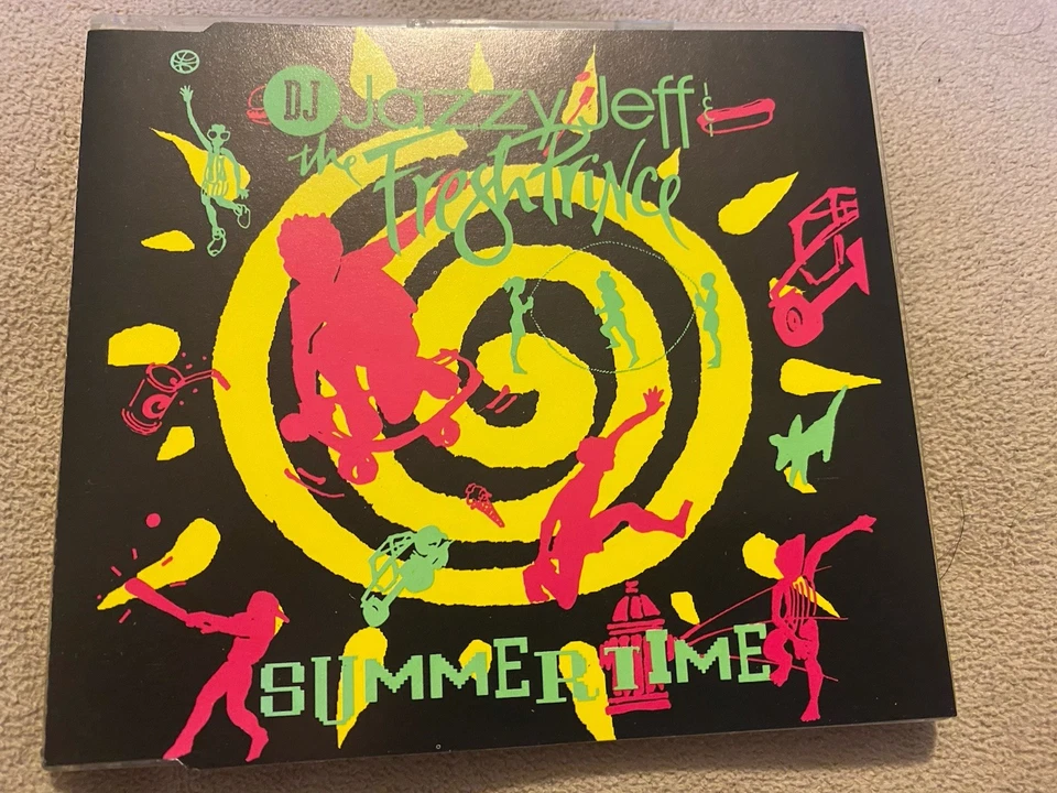 DJ JAZZY JEFF & THE FRESH PRINCE - SUMMERTIME - 1991 4 TRACK CD SINGLE Foto 1 de 1