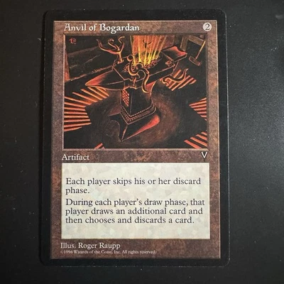 Magic The Gathering MTG Anvil of Bogardan Visions Lightly Played LP - Image 1 of 2