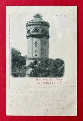 AK FRANKFURT Oder 1902 Wasserturm     ( 160296 - Bild 1 von 2