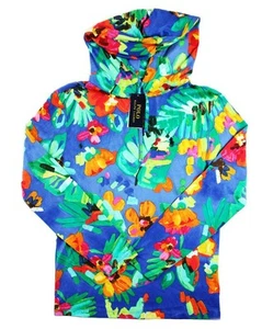 Polo Ralph Lauren Herren Hoodie Shirt XS Pullover Langarm blau geblümt NEU $ 75 - Bild 1 von 7