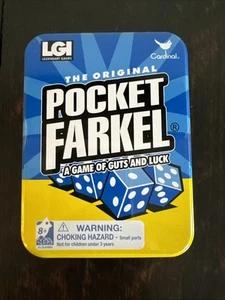 Das Original Pocket Farkel Ein Spiel mit Mut und Glück Würfel Reisegröße Neu - Bild 1 von 4