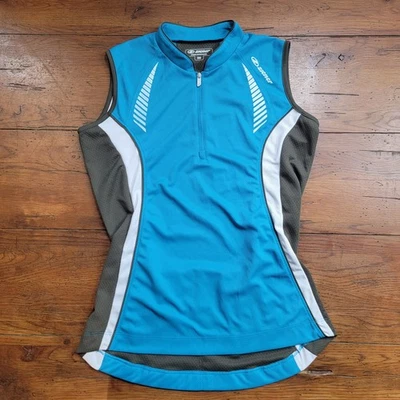 Ziener Womens 38 (Large) Sleeveless Cycling Jersey 18" P2P (8.5/10) L - Image 1 of 4