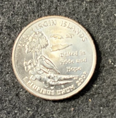 2009 D Virgin Islands US Territories Quarter Circulated - Image 1 of 2