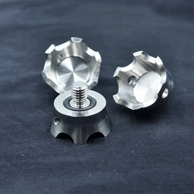 Soporte de trípode de acero inoxidable Crown Spike para Gitzo GT1531 GT2541/TRRS/Benro 3/8" Foto 1 de 4