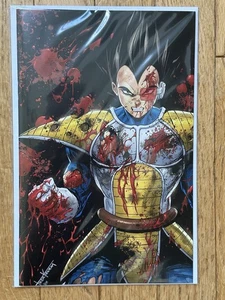 VEGETA AKIRA TORIYAMA SDCC BATTLE DAMAGE BLACK VIRGIN LTD 150 In Hand - Bild 1 von 1