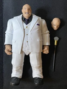 Marvel Legends Kingpin/Shadow King BAF 2 cabezas y bastón Daredevil Punisher X-Men - Imagen 1 de 1