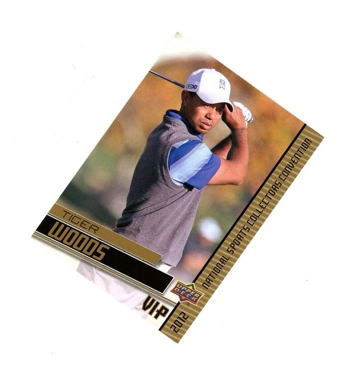 2012 Topps NATIONAL VIP TIGER WOODS! PGA GOLF LEGEND - Image 1 of 1