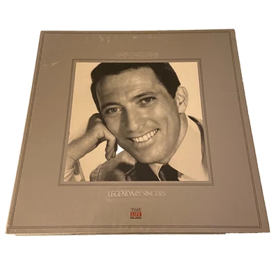 Andy Williams Time Life Music Legendary Singers 2 Vinyl LP Box Set Sealed - Image 1 of 4