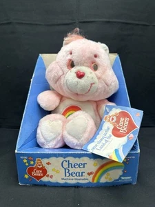 De colección Kenner Care Bears Cheer Bear 13" Peluche Rosa Arco Iris 1984 En Caja Original - Imagen 1 de 9