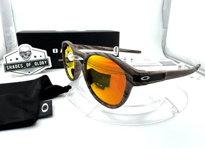 GAFAS DE SOL OAKLEY LATCH A WOODGRAIN PALISANDRO PRIZM RUBÍ OO9265-44 AUTÉNTICAS RARAS Foto 1 de 4