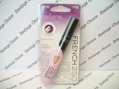 Bolígrafo de uñas Nailene French 2 Go #61065 rosa azúcar Foto 1 de 3