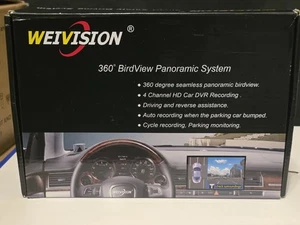 Weivision Universal 360 Grad Vogelsichtsystem Auto DVR Aufnahme Panoramablick - Bild 1 von 4