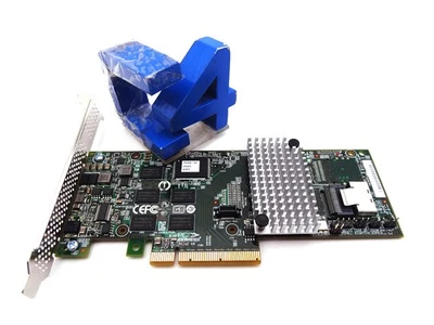 LSI 9750-4I 4-PORT 6GBPS SAS/SATA RAID CONTROLLER - Image 1 of 2