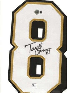 Maglia firmata Terrell Owens San Francisco 49ers numero Beckett - Foto 1 di 1