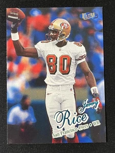 1998 Fleer Ultra #58 Jerry Rice San Francisco 49ers Football Card HOF - Picture 1 of 2