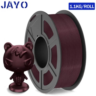 JAYO 10KG PLA Matte PETG PLA+ SILK ABS TPU 1.75mm 3D Printer Filament 1.1KG Lot - Image 1 of 4