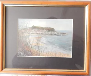 Framed Print Of Painting by Pat Bell- SCARBOROUGH - Picture 1 of 2