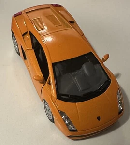 Brand New Kinsmart 5" Lamborghini Gallardo Diecast Model Toy Car 1:32 Orange - Picture 1 of 7