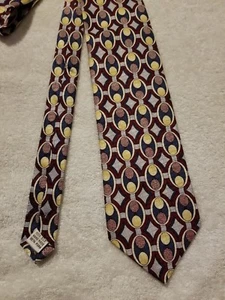 Corbata Daniel de Fasson multicolor 100 % seda - hecha a mano - Imagen 1 de 5