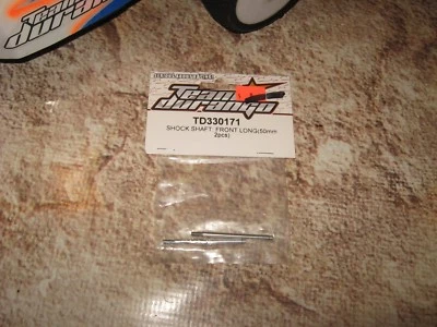 Discontinued RC Durango Shock Shafts Front Long 50 mm (2) TD330171 - Image 1 of 2