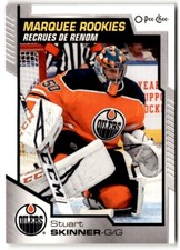 2020-21 O-Pee-Chee Stuart Skinner Rookie #631 Edmonton Oilers