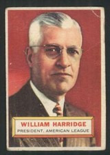1956 Topps #1 Will Harridge GVG PRES 84481 