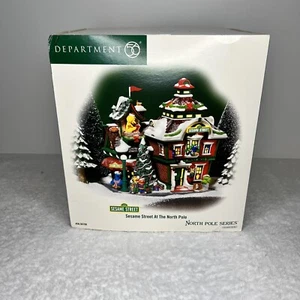 Department 56 North Pole Series Sesame Street At The North Pole 56799 NEW - Picture 1 of 20