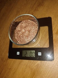 2 LBS .999 COPPER FILINGS SPRINKLES GRANULES CHIPS. FOR ORGONITE -US SELLER - Picture 1 of 3