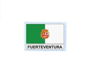 Patch toppe toppa stampato termoadesiva bandiera fuerteventura - Foto 1 di 1