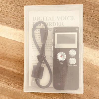 Digital Voice Recorder Audio Sound Recorder Mini Spy Lecture 16GB - Image 1 of 2