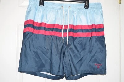 Barbour Men's Multi Stripe Pocket Swim Shorts Trunks XXL NWT - Image 1 of 4