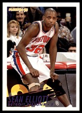 1994-95 Fleer Sean Elliott Detroit Pistons #66
