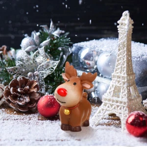 5 Pcs Weihnachtsdekoration Rentier-Weihnachtsverzierung Kind - Bild 1 von 10