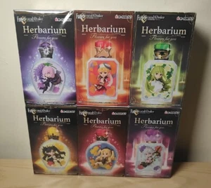6x Fate/Grand Order Re-Ment Anime Herbarium Figur Flasche Neu Full Set 6 - Bild 1 von 2