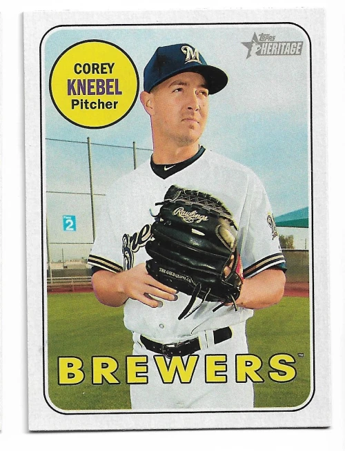 2018 Topps Heritage #312 Justin Turner - NM - Image 1 of 1