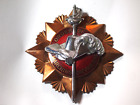 Chevrolet ORDER OF MARCHING CHEVROLIERS Grille  Radiator BADGE WW11  Vintage 