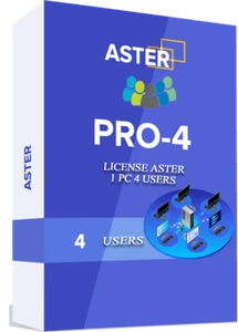 ASTER PRO (1 PC = 4 USERS) ibik Multiseat - Afbeelding 1 van 1