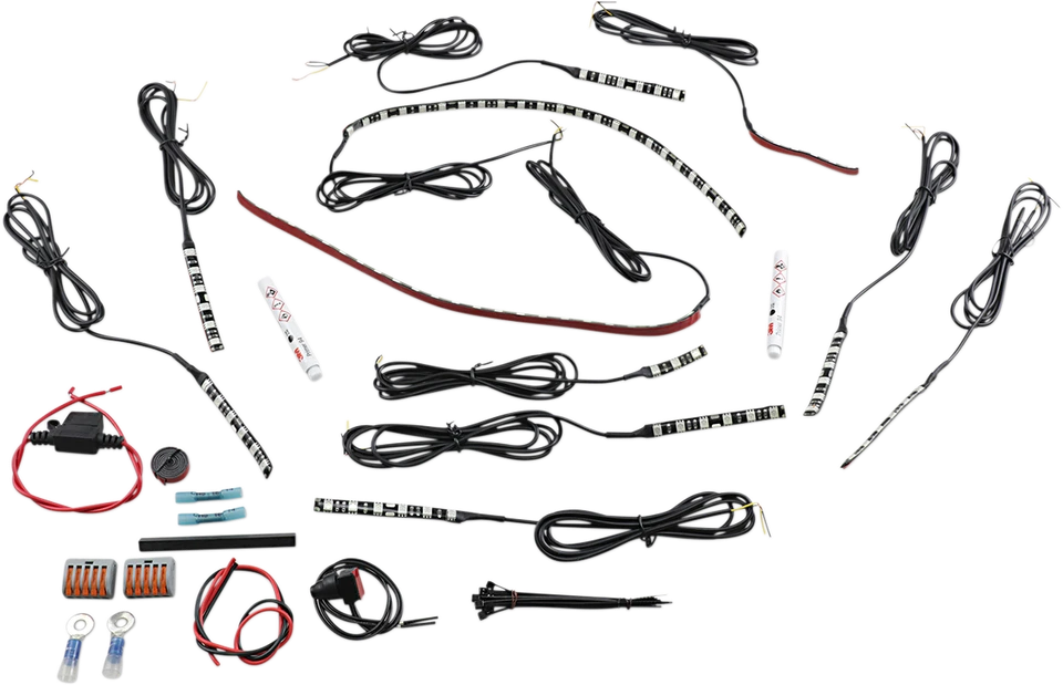 Kit de luces de acento de motor Custom Dynamics - indio - ámbar M2EK1-IND-ÁMBAR Foto 1 de 1