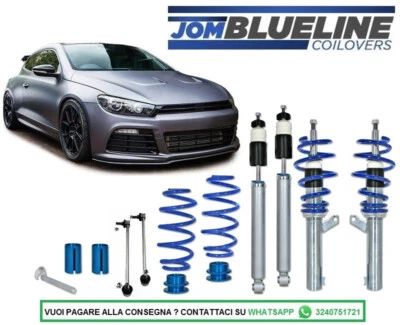 Assetto Ghiera Ammortizzatori Sportivi JOM -60mm Scirocco 1.4 2.0 2008-2014 - Immagine 1 di 4