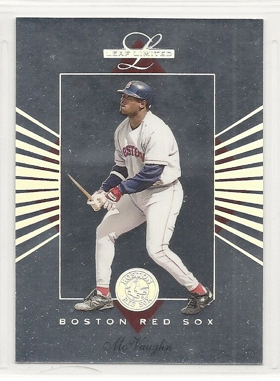 1994 Leaf Limited Baseball - #12 - Mo Vaughn - Boston Red Sox - Image 1 of 1