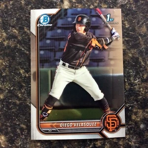 Bowman 2022 - Chrome Prospects #BCP-110 Diego Velásquez 1er - Imagen 1 de 2