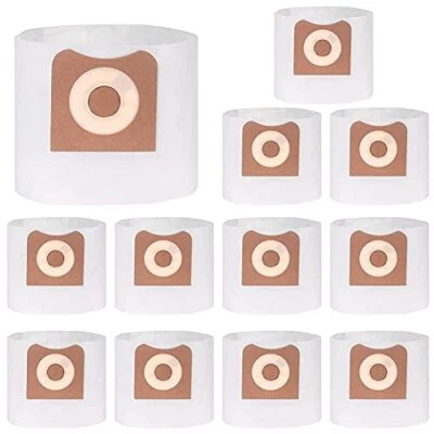 12 Pack VF3501 Dust Bags for Ridgid & Workshop 3-4.5 Gallon Vacuums Dust Coll... - Image 1 of 4