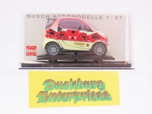 Busch 48987 Smart Fortwo Fleurop rosso in confezione originale 1:87 187703 - Foto 1 di 2